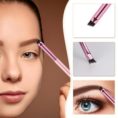 Vin Beauty aluminum ferrule and ABS handle for long-lasting use.
