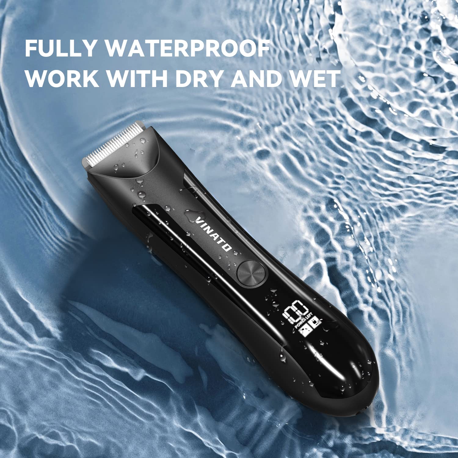 VINATO waterproof design enables easy cleaning after use.