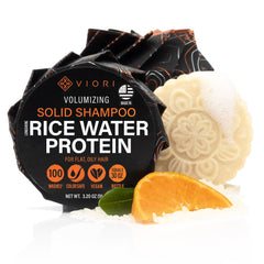 Viori Citrus Yao barra aclarante: limpieza profunda y equilibrio del cuero cabelludo.
