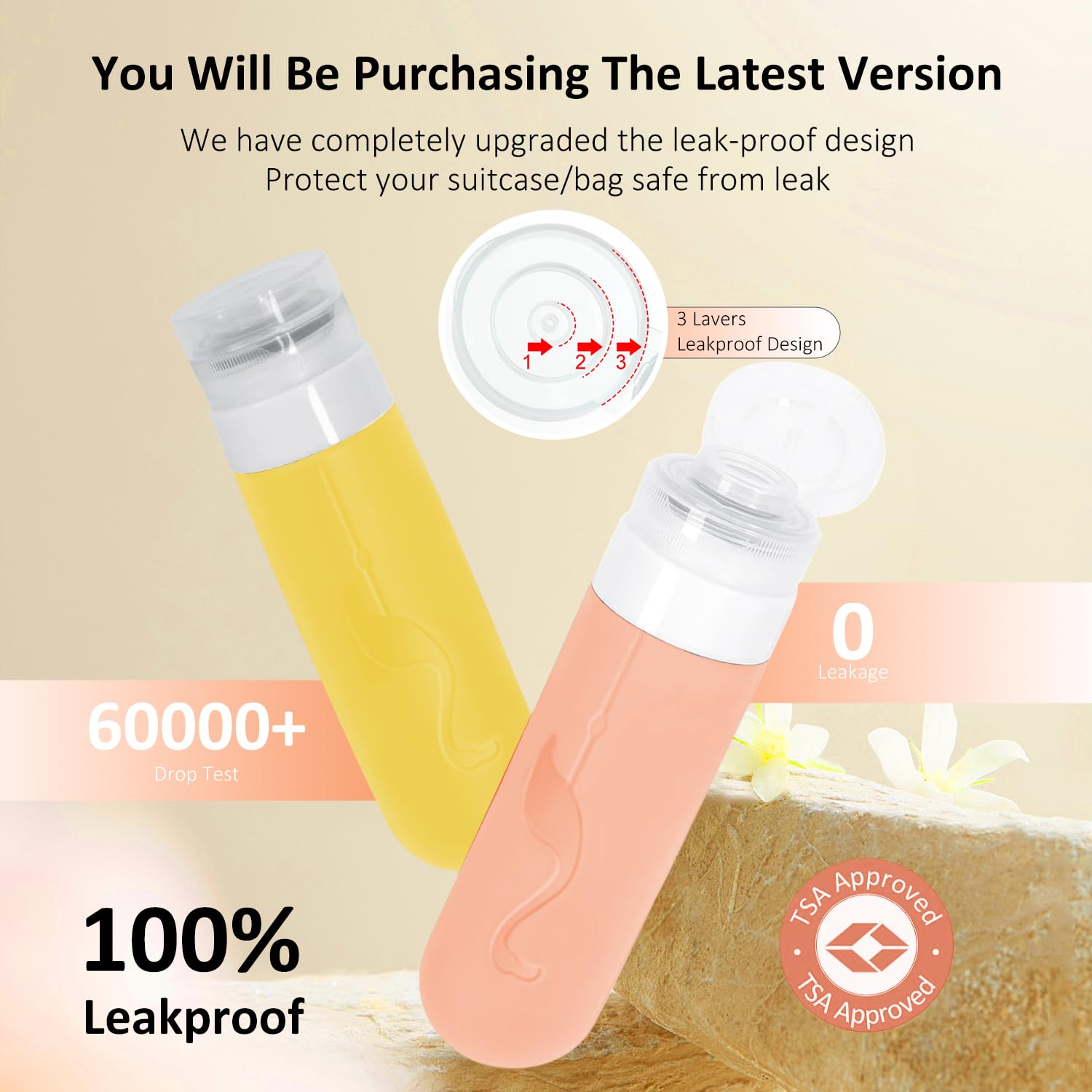 Vipop BPA-free silicone travel bottles highlight safety and sustainability