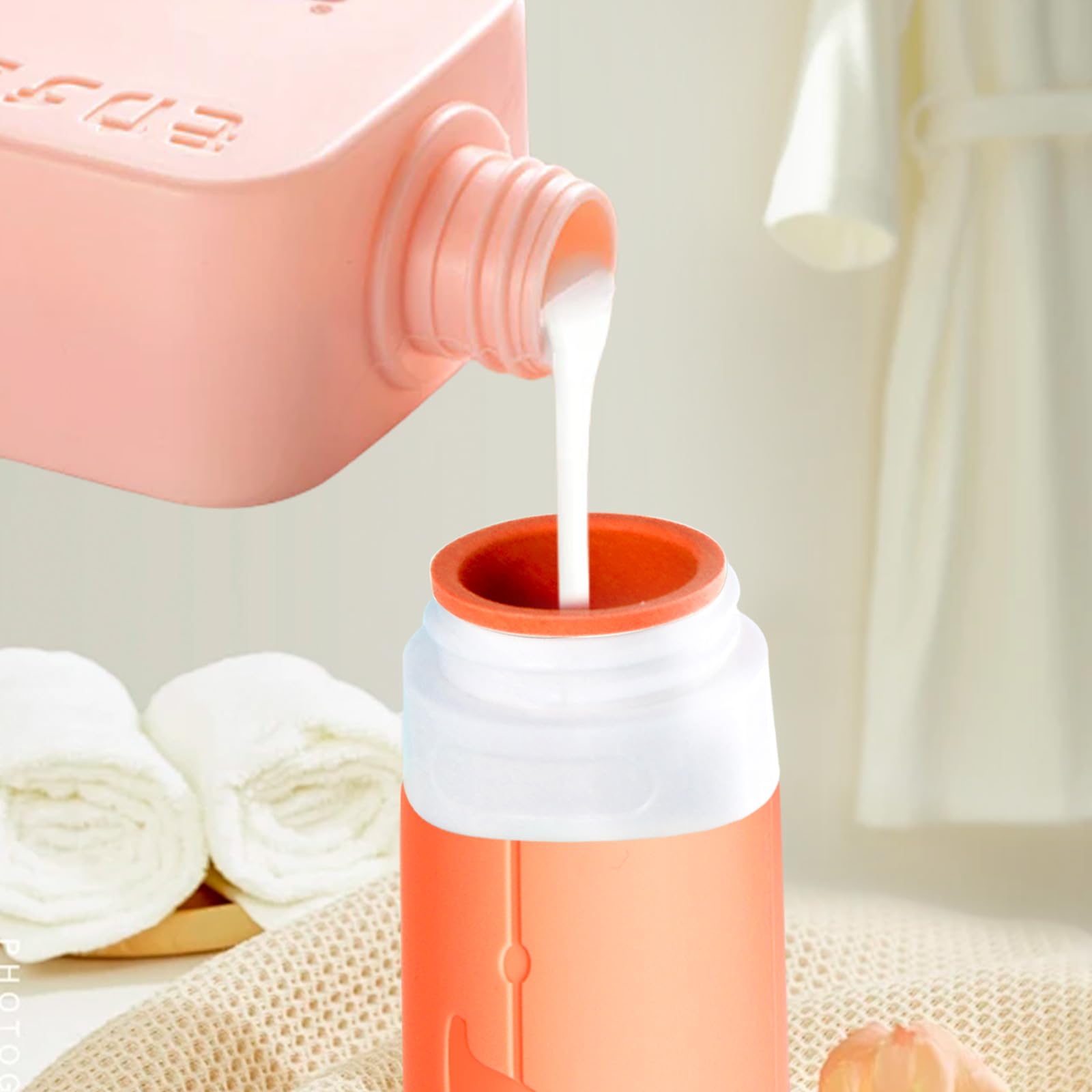 Vipop TSA-approved travel bottles suitable for carry-on packing