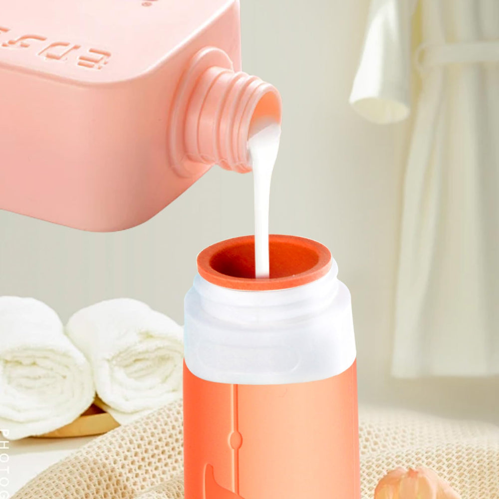 Vipop TSA-approved travel bottles suitable for carry-on packing