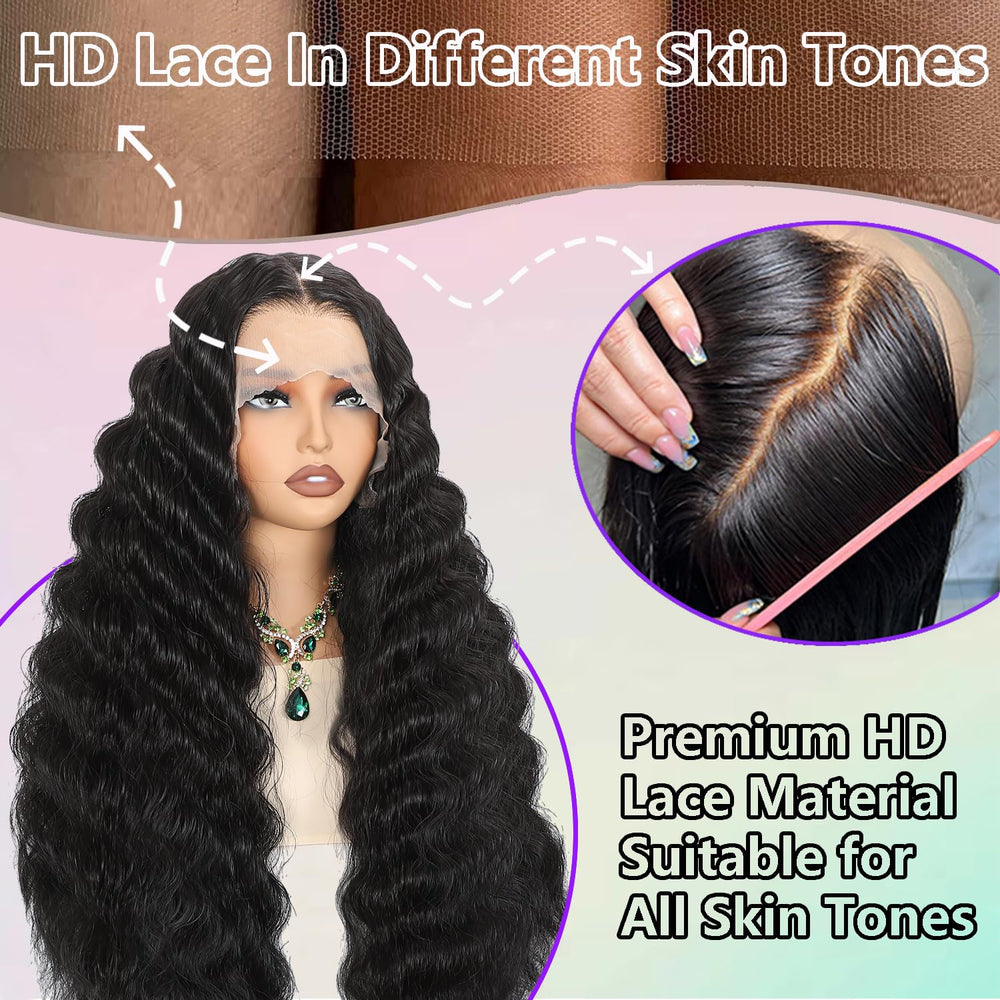 VIPPRETTY pre-plucked hairline enabling easy, natural styling.