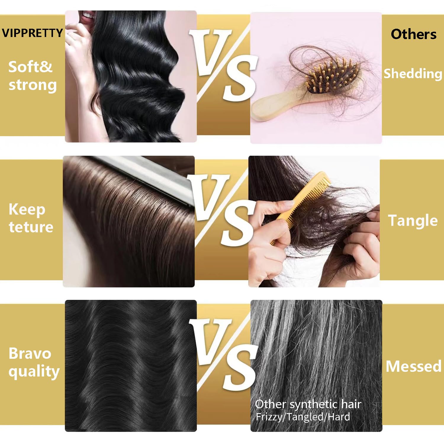 VIPPRETTY wedding-ready look with elegant waves and comfortable wear.