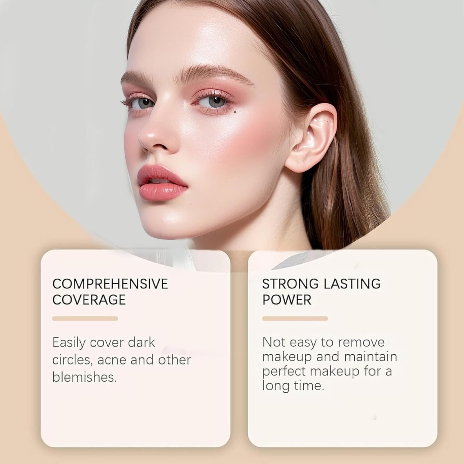 VIPUDA Accusly CC Ojos - Larga duración: ideal para uso diario y layering