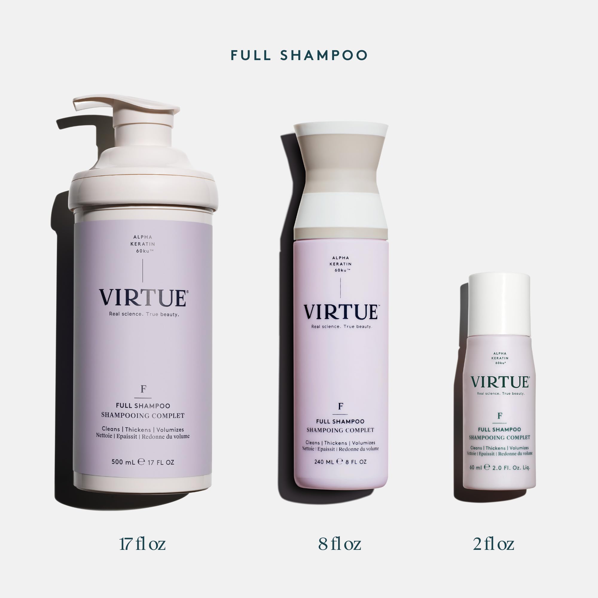 Aroma cítrico floral de Virtue Full para una experiencia refrescante.