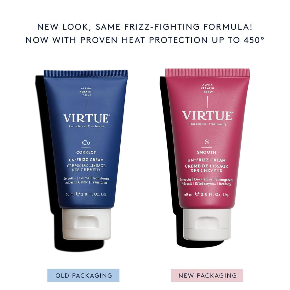 VIRTUE Virtue Un-Frizz helps maintain manageability in humidity