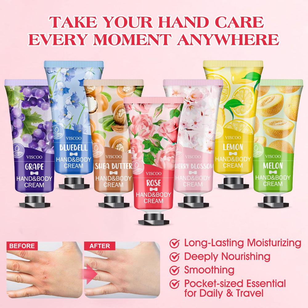 Viscoo bluebell hand cream provides long-lasting hydration for dry hands