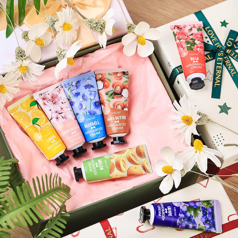 Viscoo shea butter hand cream nourishes rough skin with vitamin E