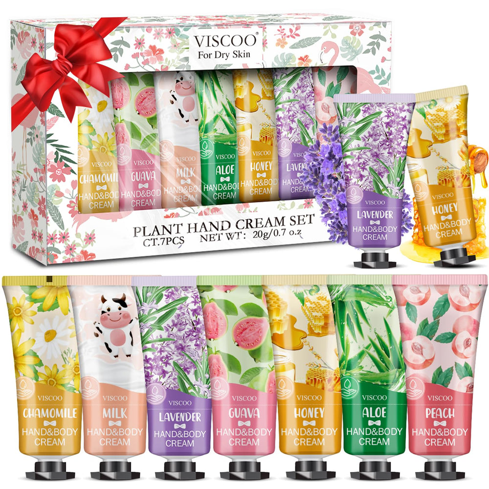 VISCOO lavender hand cream set for everyday moisture and mood