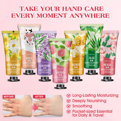 VISCOO peach hand cream restores dry hands with light absorption