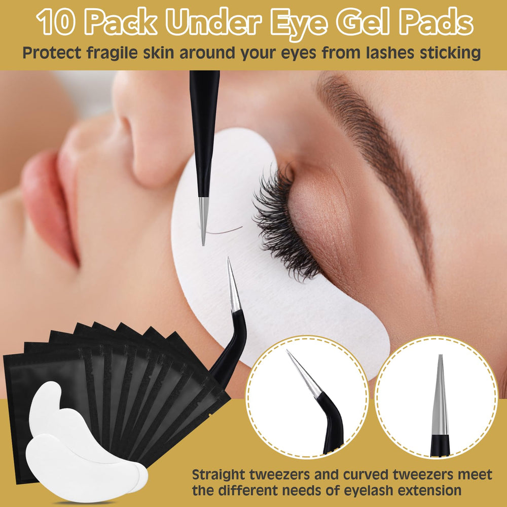 VISCOO practice eyelashes enable safe skill development.