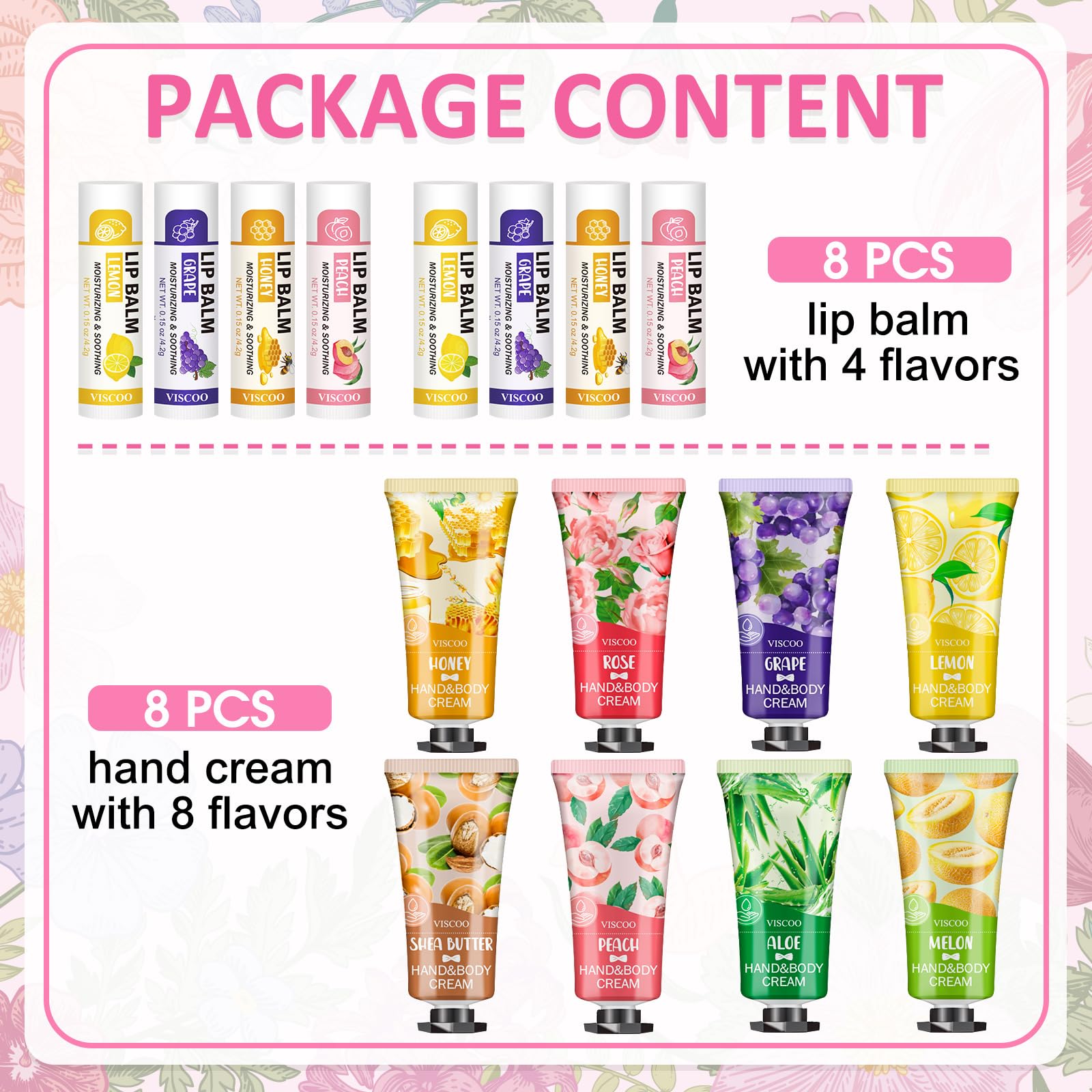 VISCOO hand cream in lemon scent for on-the-go moisture.