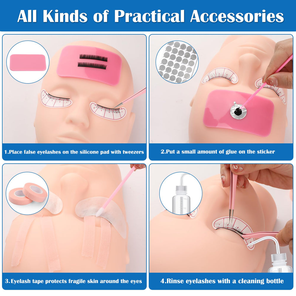 Viscoo silicone pad provides reusable surface for lash tests