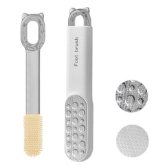 VISDOLL double-sided foot file rough side removes calluses for sandal-ready feet.