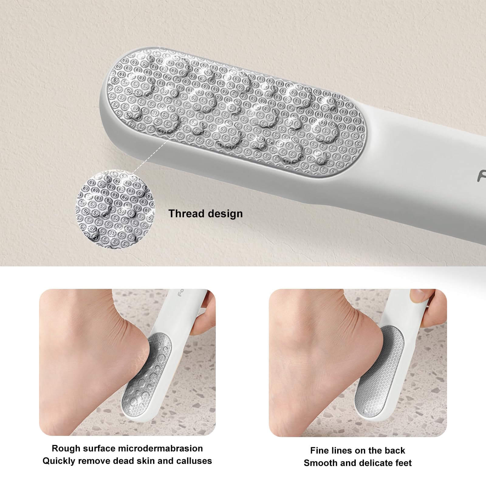 VISDOLL foot file designed for wet or dry use in any routine.