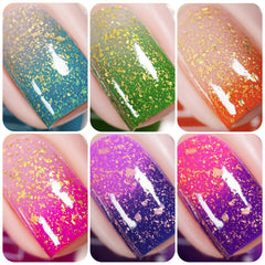 Gel Vishine cambia de color por temperatura para uñas