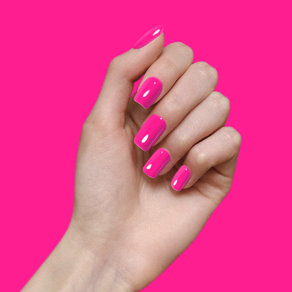 Vishine Hot Pink swatches for quick shade matching