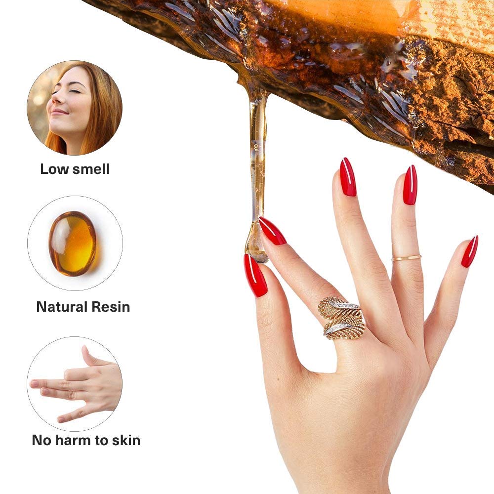 Vishine soak-off reminder image illustrates easy removal after use.