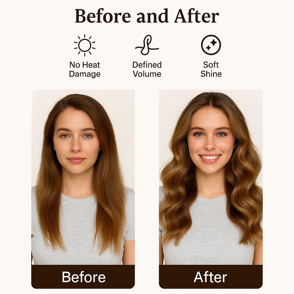 VISOFO velvet curlers designed for comfortable sleep and gentle shaping.