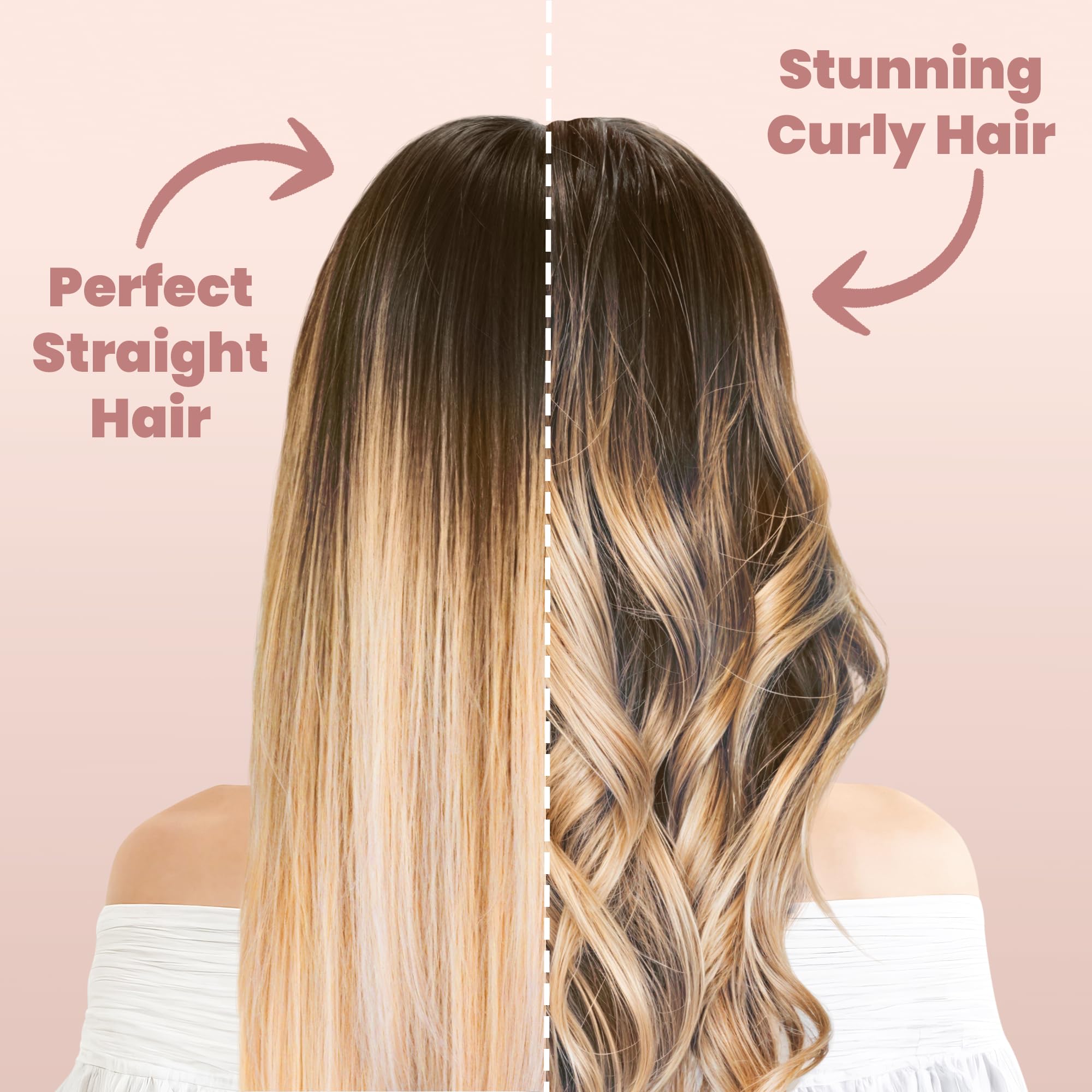 VISOFO Wavy Thermal Brush consistent heat across strands for uniform results