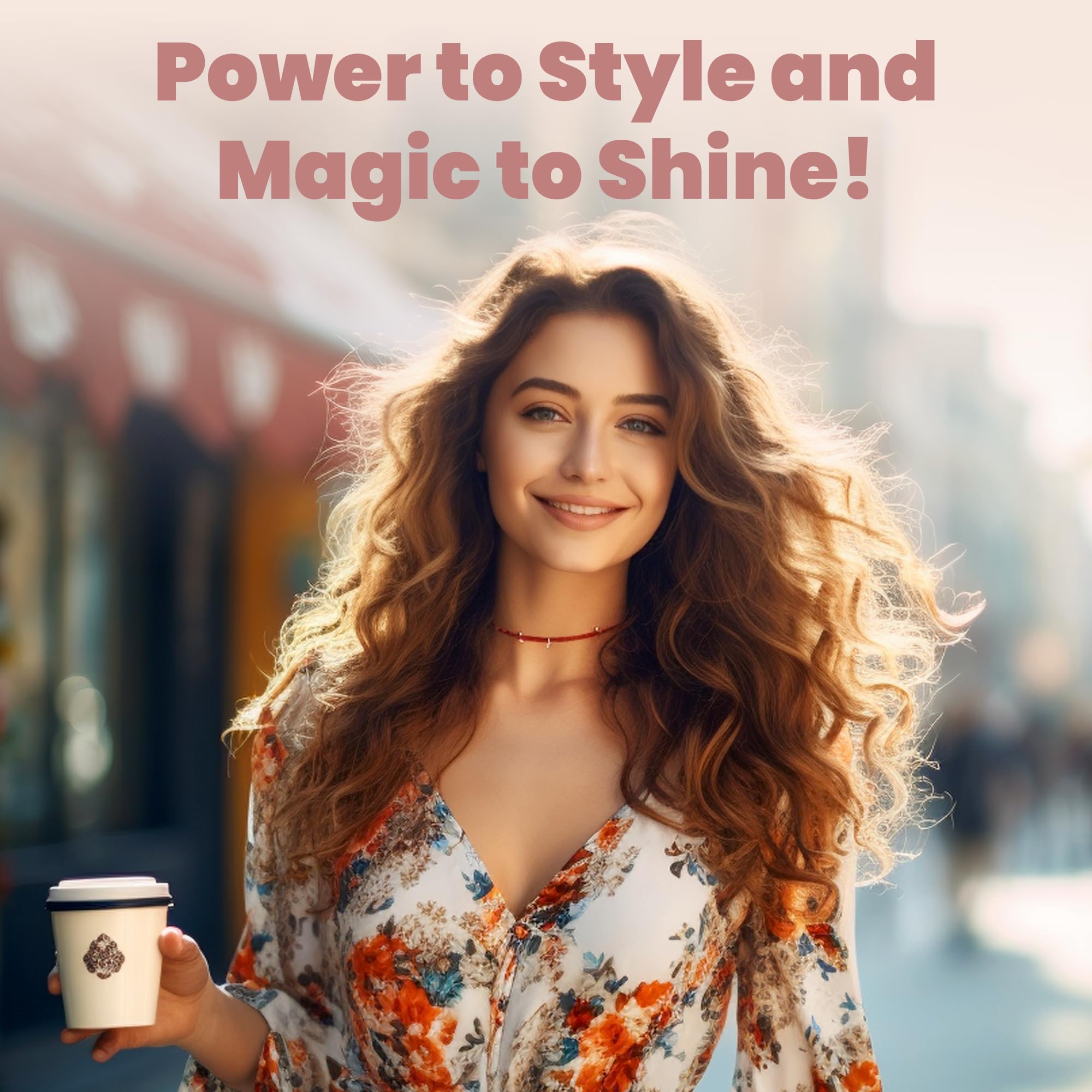 VISOFO Wavy Thermal Brush 1.5-inch barrel delivers voluminous waves at home