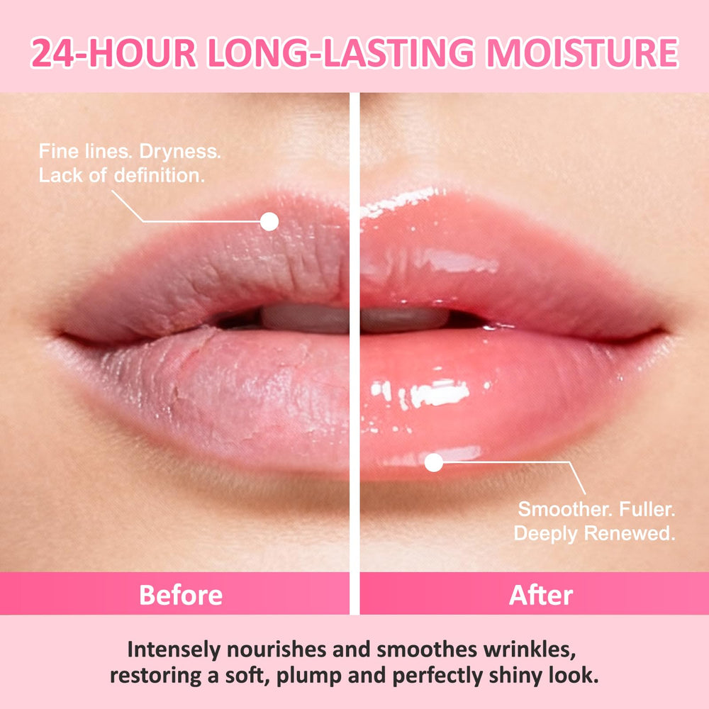 VISRIE mascarilla nocturna para labios secos durante la noche.