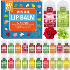 VISRIE mini lip balm Apple flavor for quick on-the-go hydration