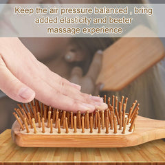 Vista Bamboo Brush Hands Using demonstrates comfortable grip and smooth glide