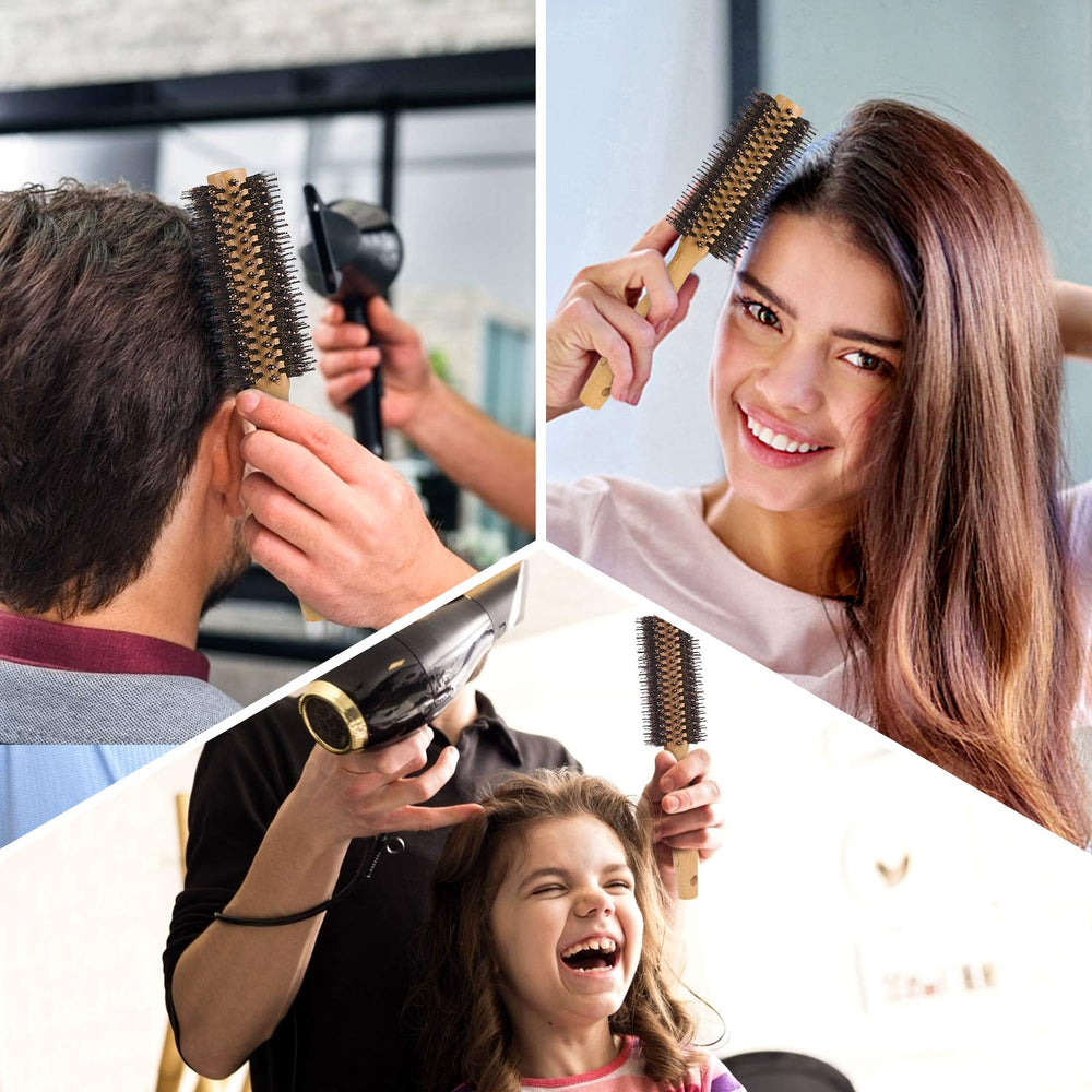Vista durable natural bristles and nylon pins for long-lasting care