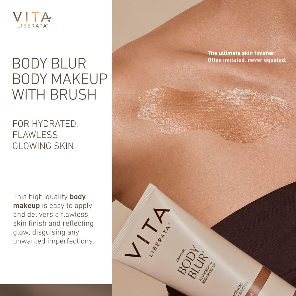 Vita Liberata Body Blur tanning mitt blend provides seamless, even application
