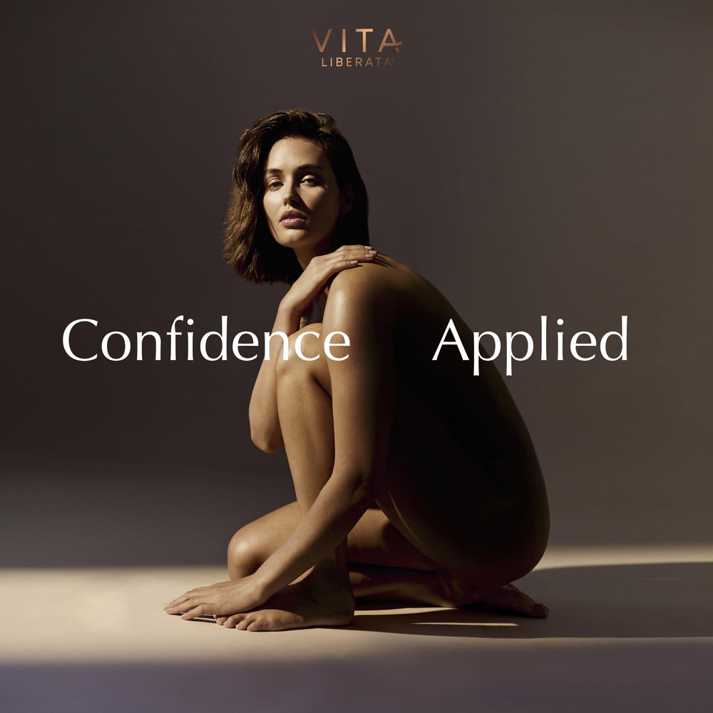 Vita Liberata Pincel Vegano: compatible con maquillaje corporal para un acabado natural.