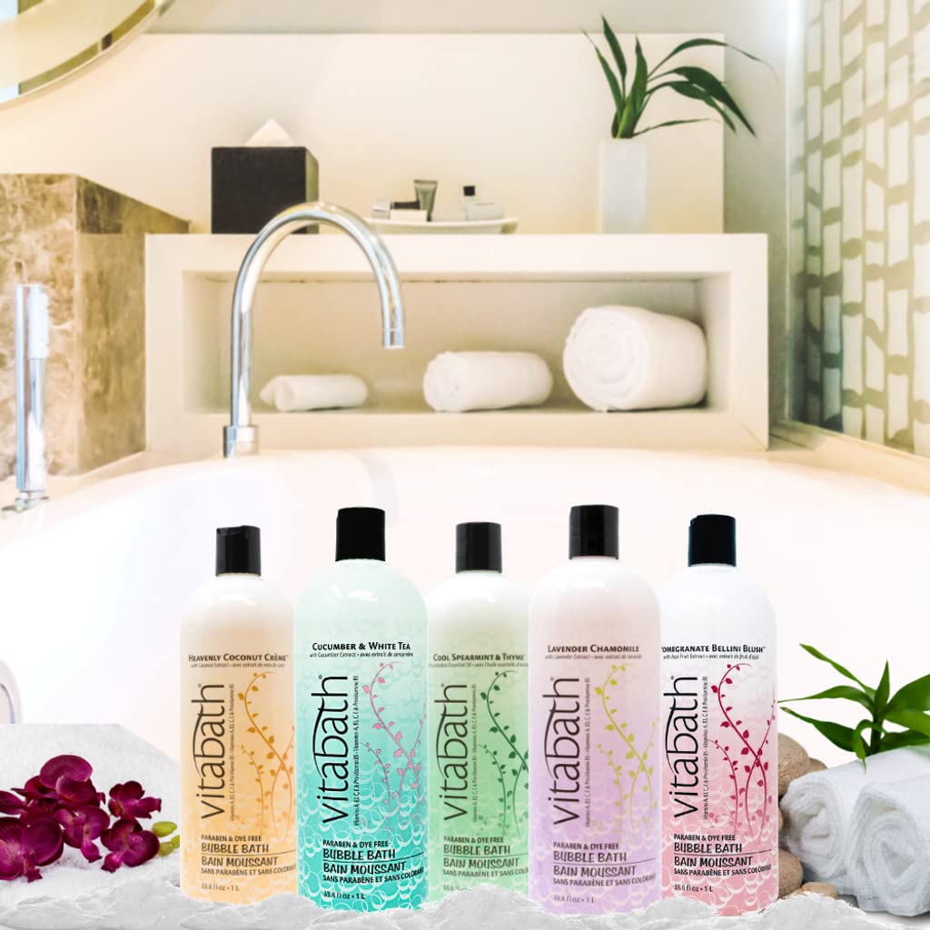 Vitabath Heavenly Coconut Creme, experiencia sensorial con aroma a coco para descanso.