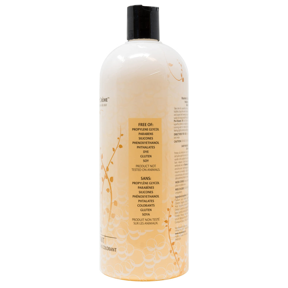 Vitabath Heavenly Coconut Creme, textura espumosa para una experiencia lujosa.