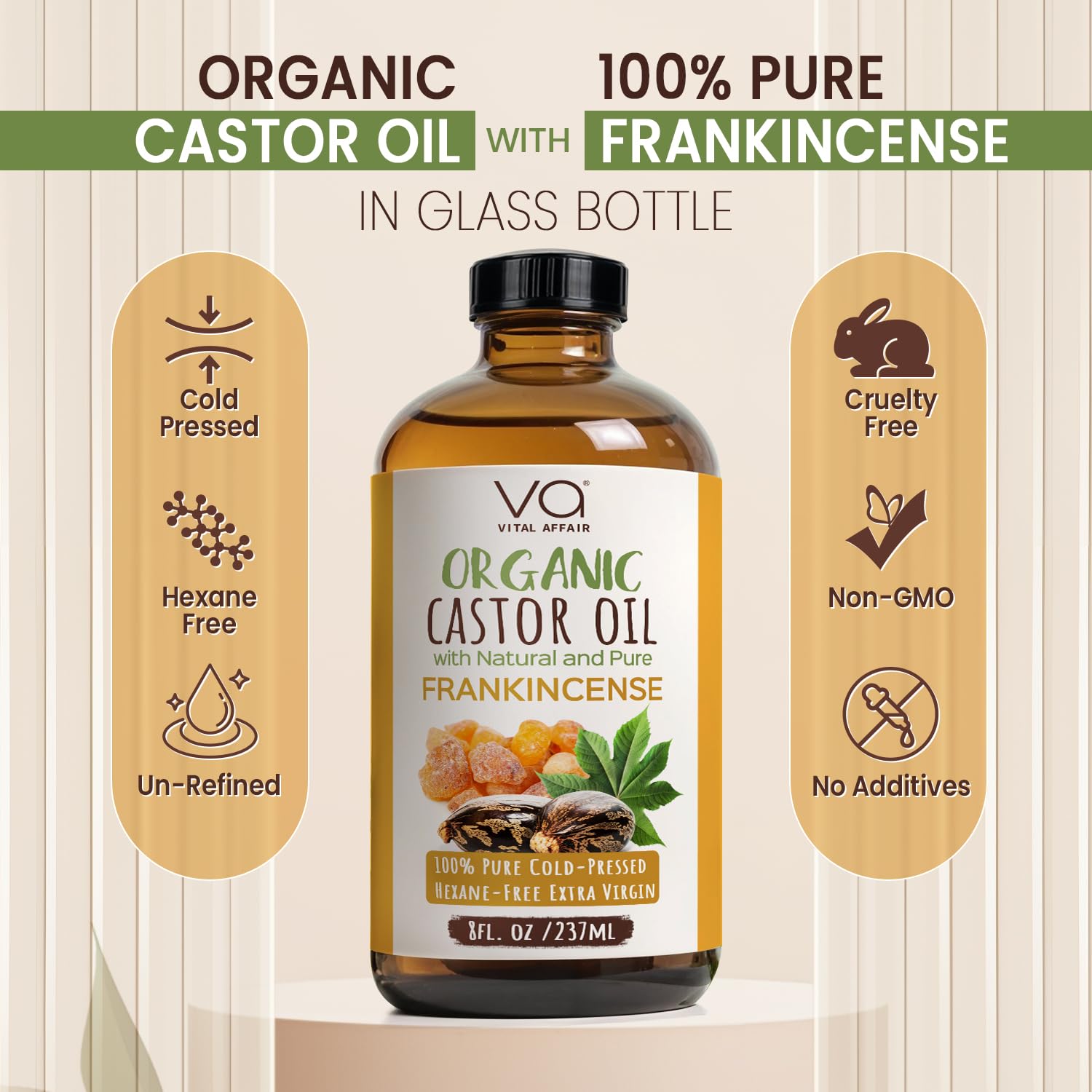 Vital Affair: producto libre de hexano, aceite puro para cuidado diario