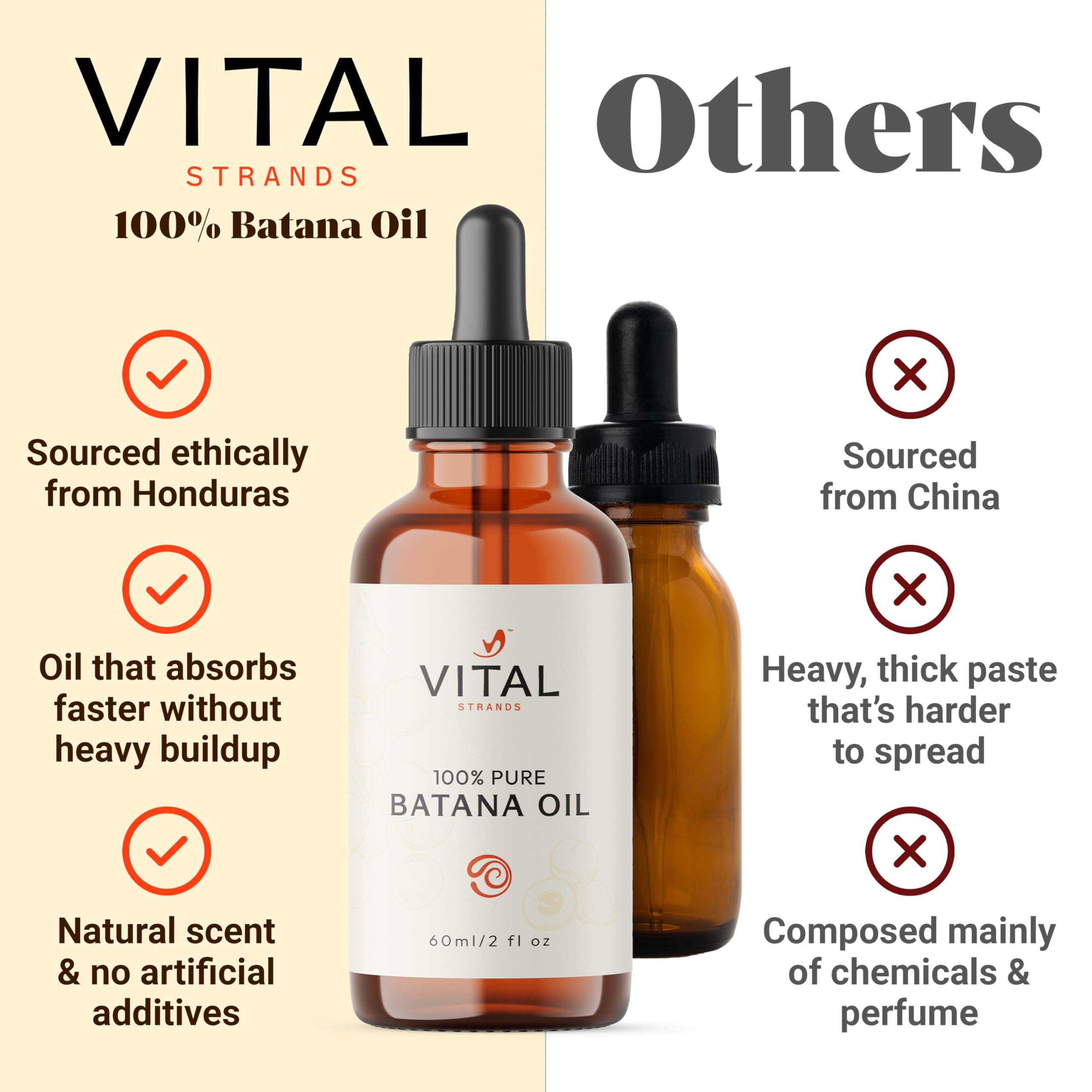 Vital Strands Batana Oil Honduras origin highlights ethical sourcing and purity
