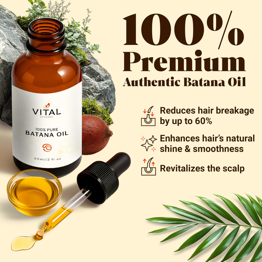 Vital Strands Batana Oil applying on scalp pre-wash treatment for smoother hair