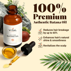 Vital Strands Batana Oil applying on scalp pre-wash treatment for smoother hair
