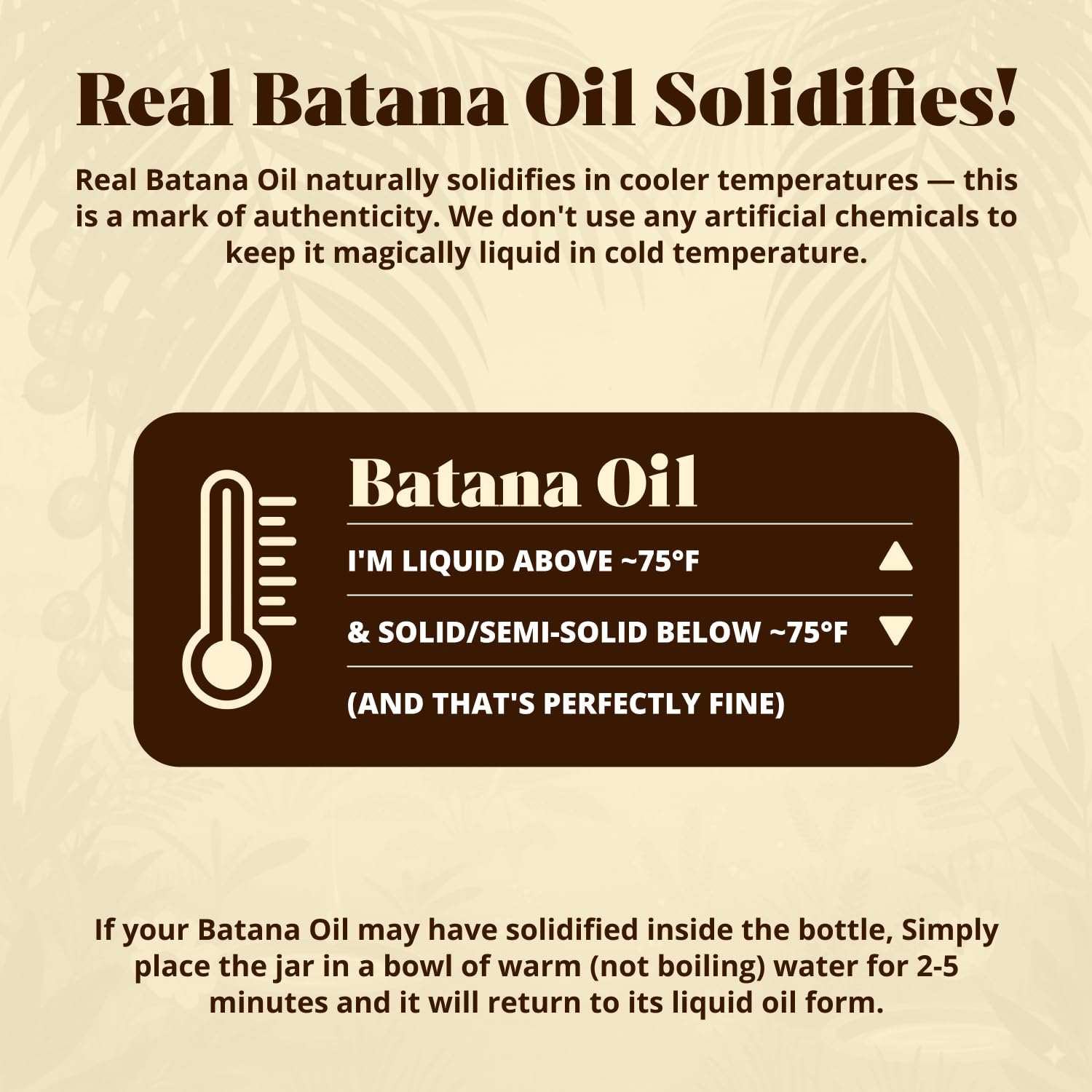 Vital Strands Batana Oil texture drops indicate rich conditioning for dry ends and shine