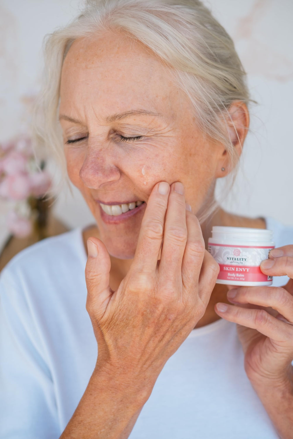 Vitality Skin Envy Balm beeswax seal helps lock in moisture