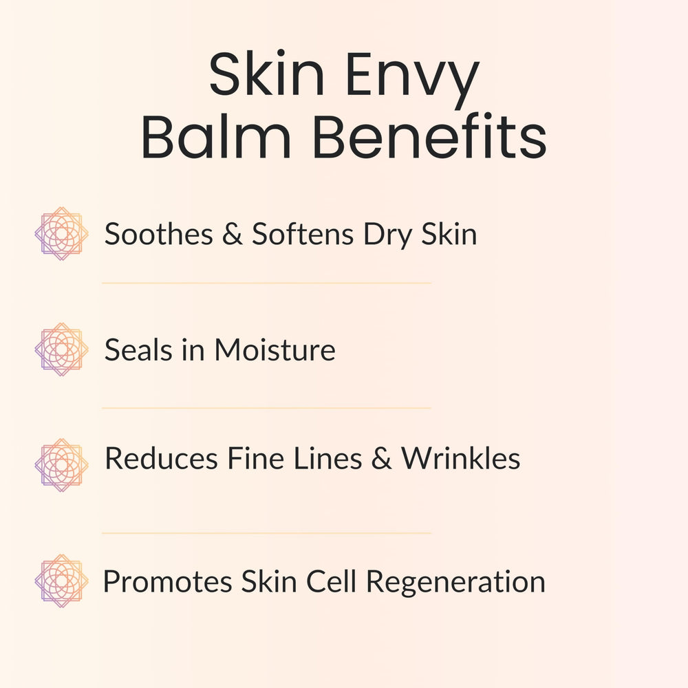 Vitality Skin Envy Balm texture closeup highlights lush nourishing consistency