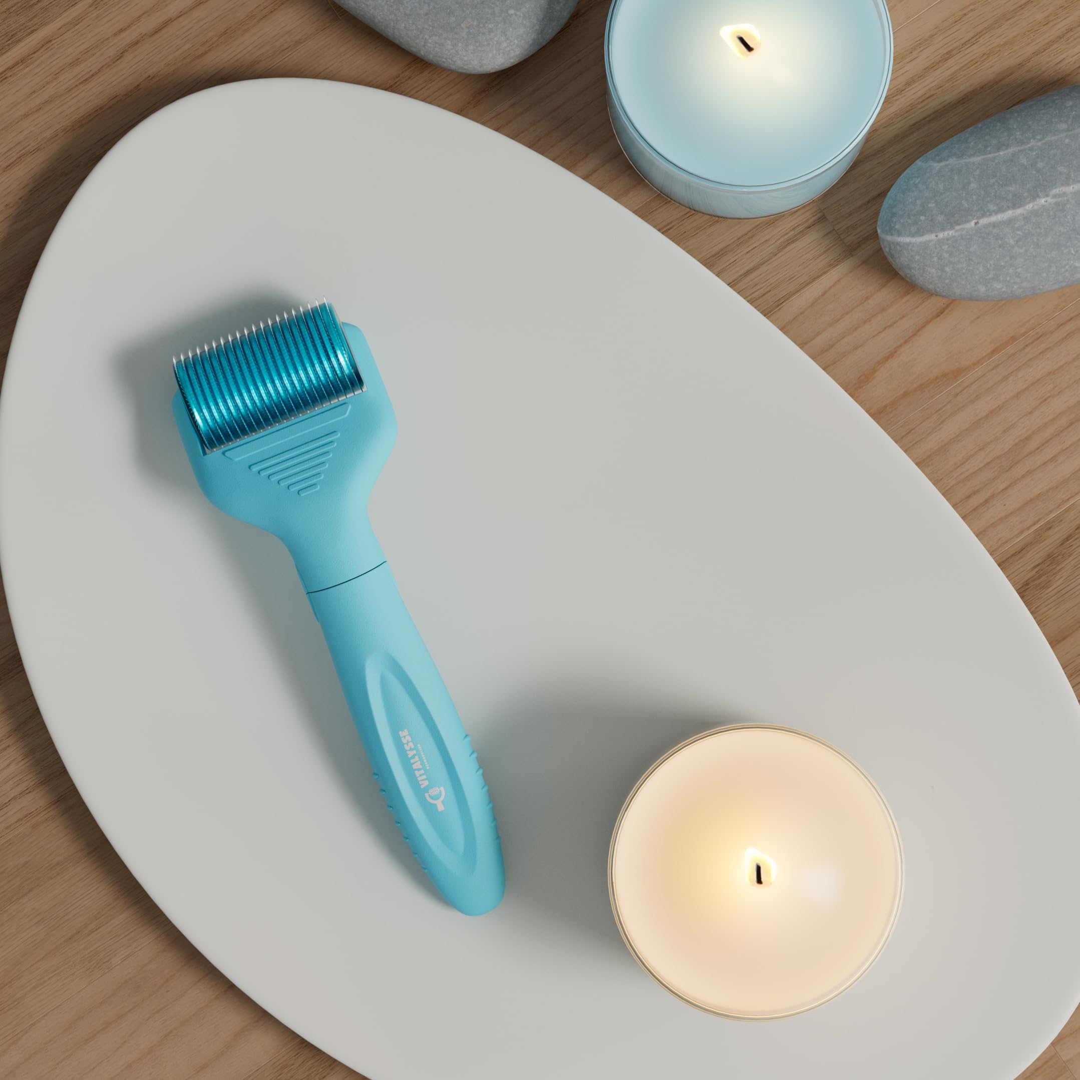 Vitalysse derma roller replaceable head for easy hygiene and ongoing use.