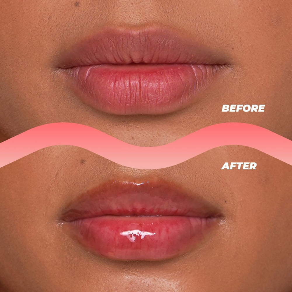 Vitamasques aceite labial brillo suave para labios con sandía.