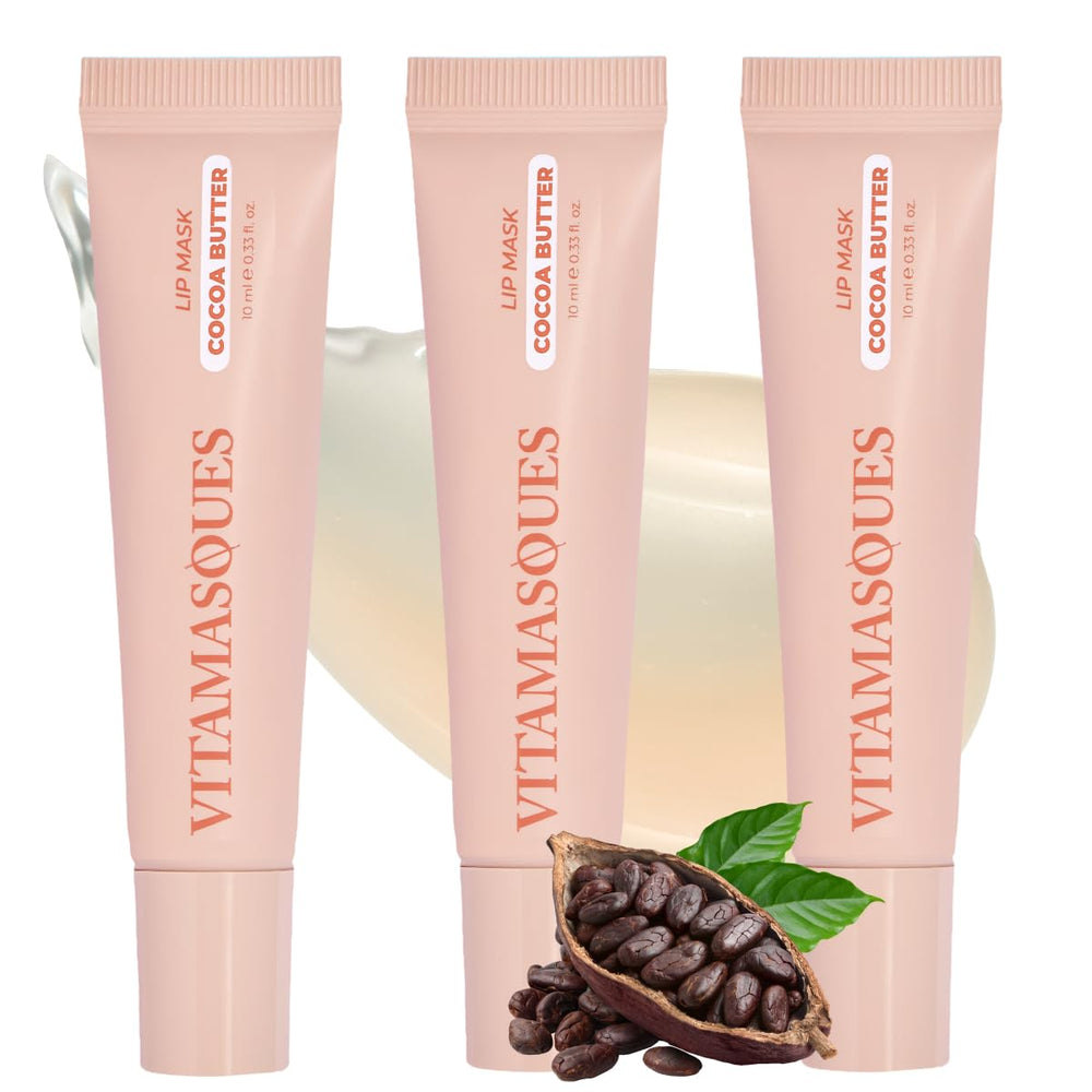 Vitamasques mascarilla labial nocturna, tubo de 10 ml, hidratación profunda.