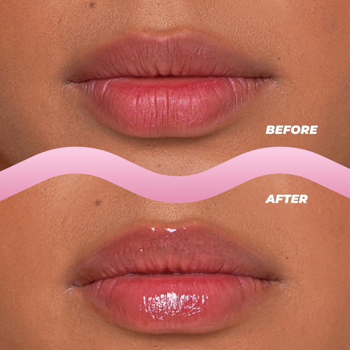 Vitamasques Peptide Lip Balm applied smoothly for a nourished, conditioned lip
