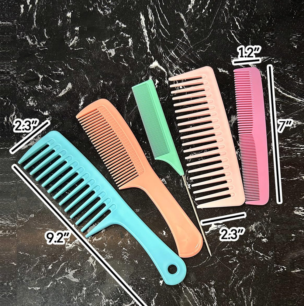 VITMOORY kid-friendly comb for gentle ponytail styling and school-ready looks
