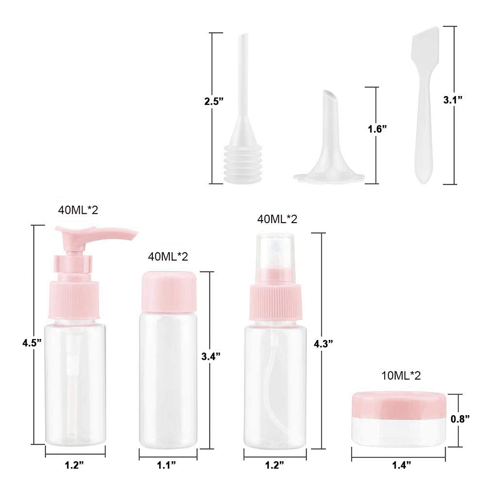 Vitog 40ml lotion bottle ready for compact carry.