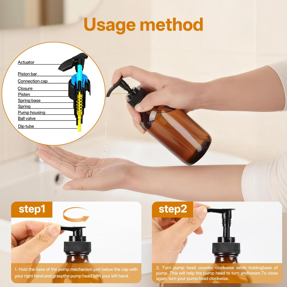 Vitreaux dispenser featuring a leak-proof pump for mess-free liquid dispensing