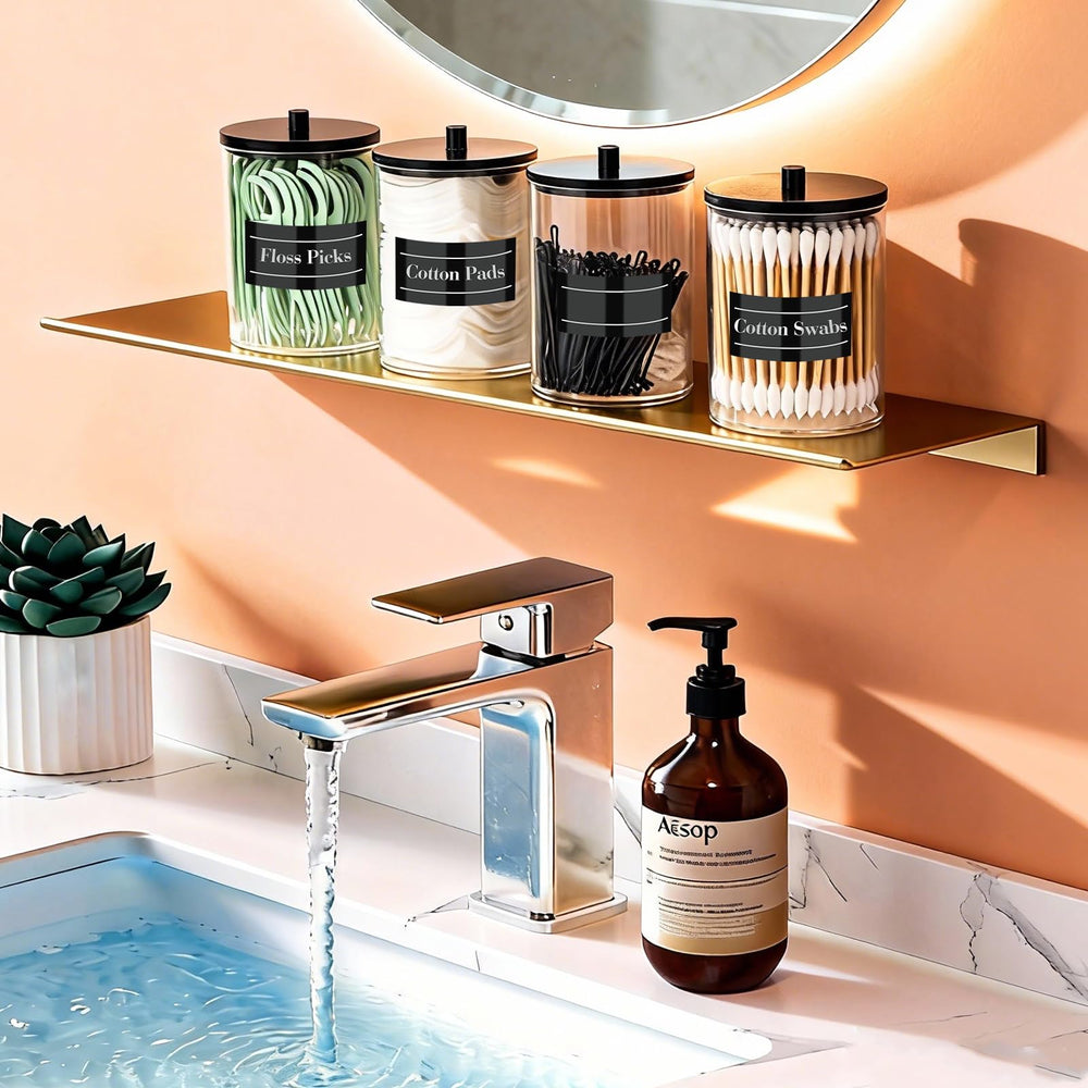 Vituney minimalist jars: modern decor accents that help organize