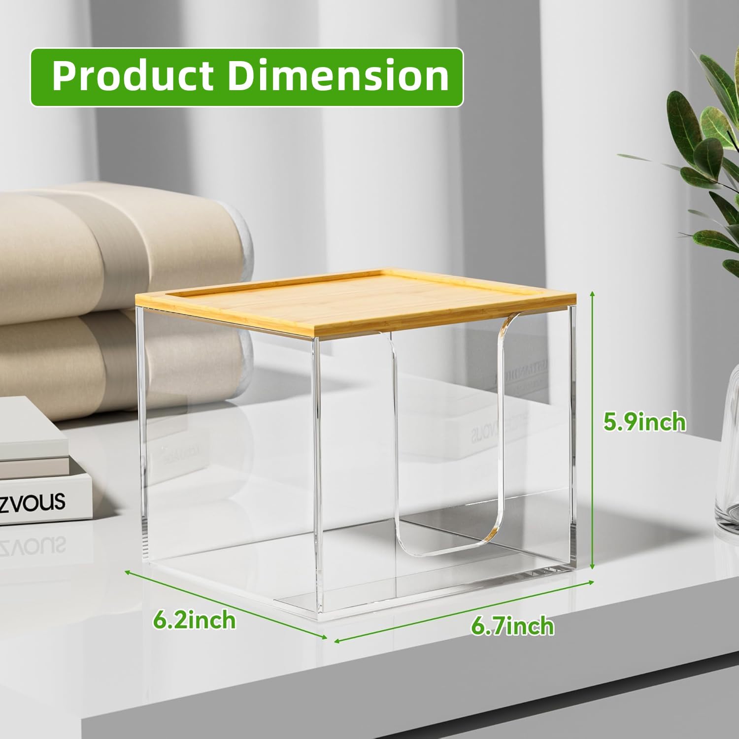 Organize XL disposable towels and keep them tidy with simple access.
